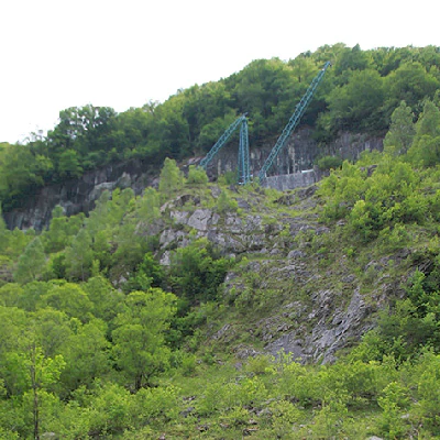 Marbre vert griotte Estours