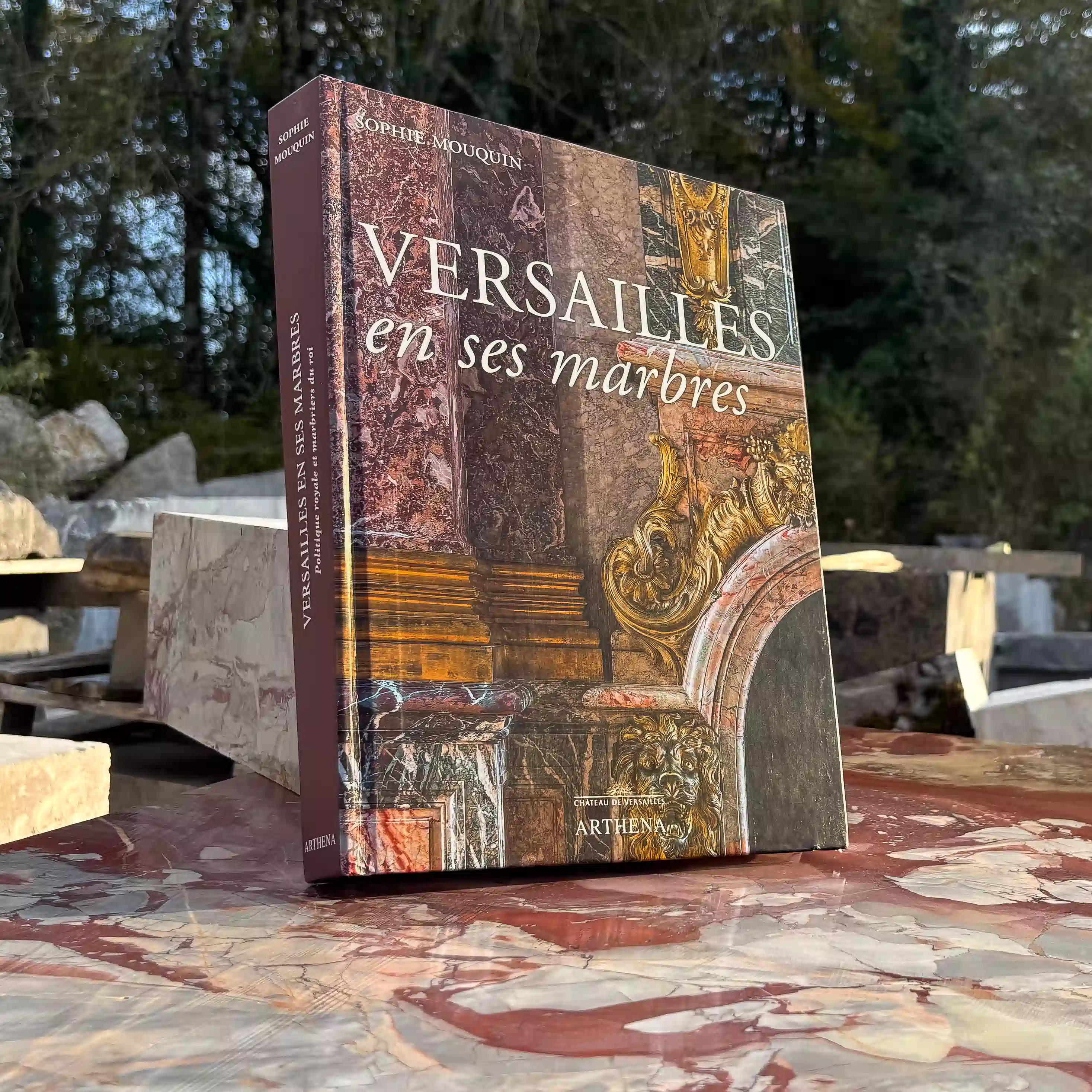 Livre Versailles en ses marbres