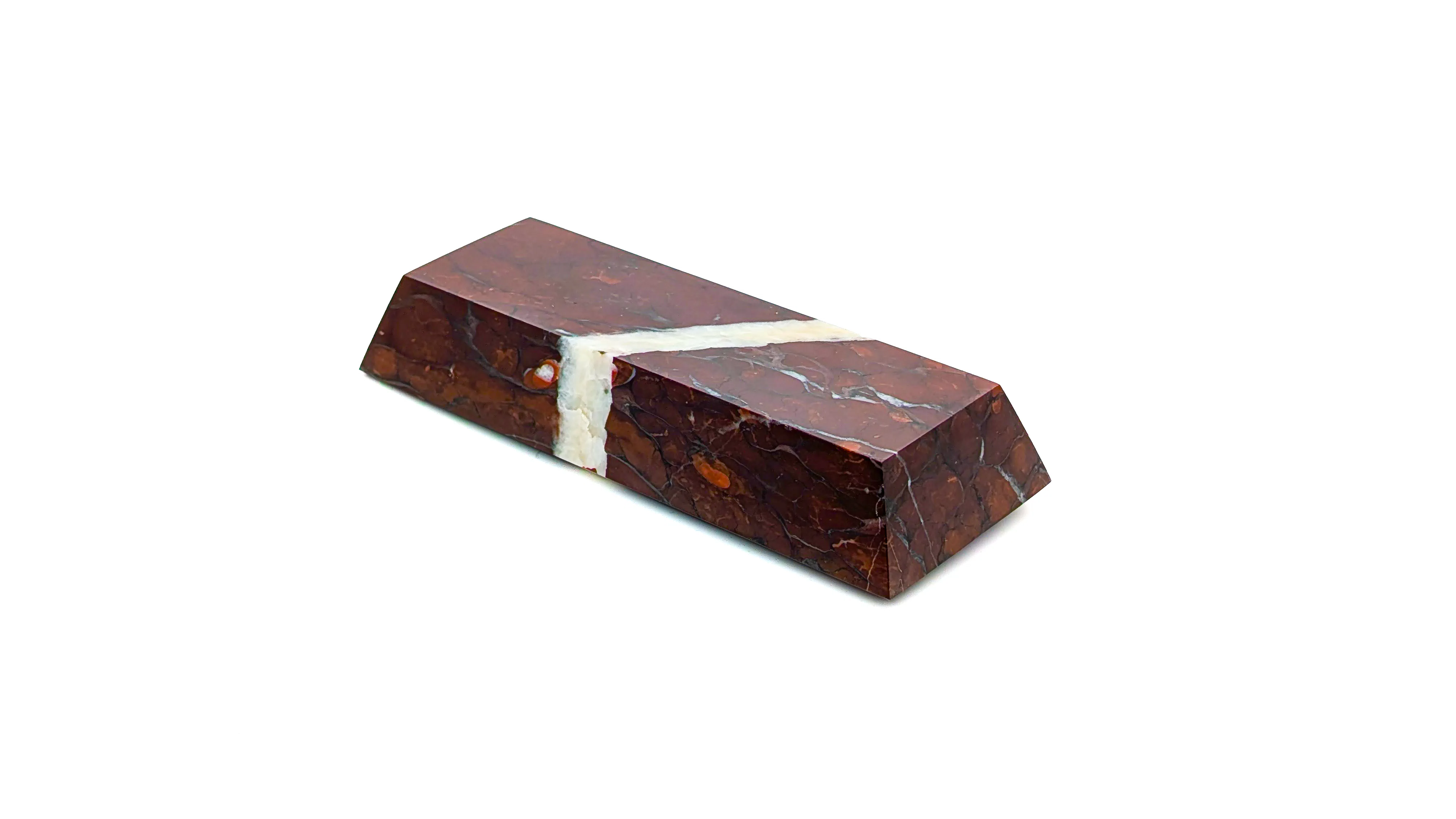 Lingot en Marbre Campan Rouge [ODCRPOLI]