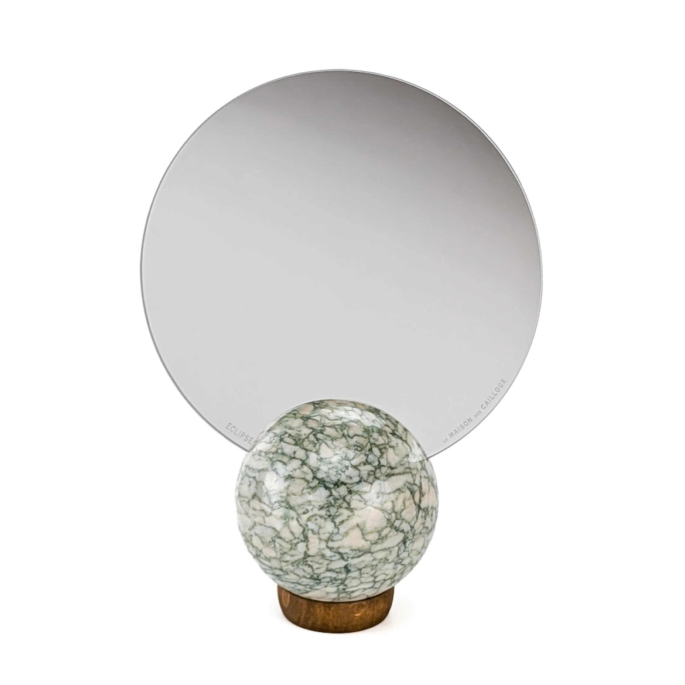 Miroir ECLIPSE en marbre Campan Vert