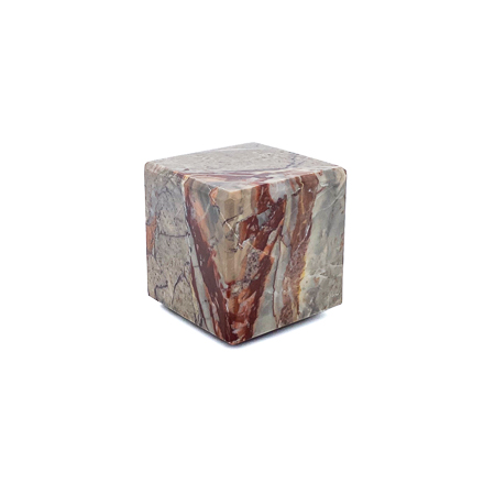Cube en Marbre de Sarrancolin-Beyrède