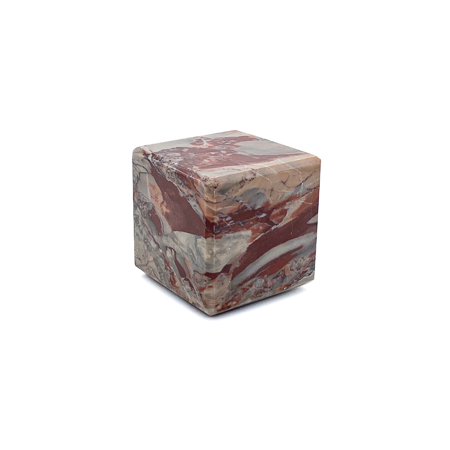 Cube en Marbre de Sarrancolin-Beyrède