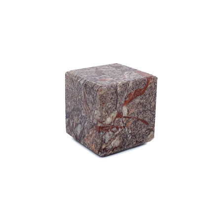 Cube en Marbre de Sarrancolin-Beyrède