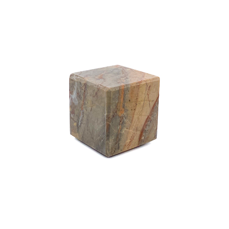 Cube en Marbre de Sarrancolin-Ilhet