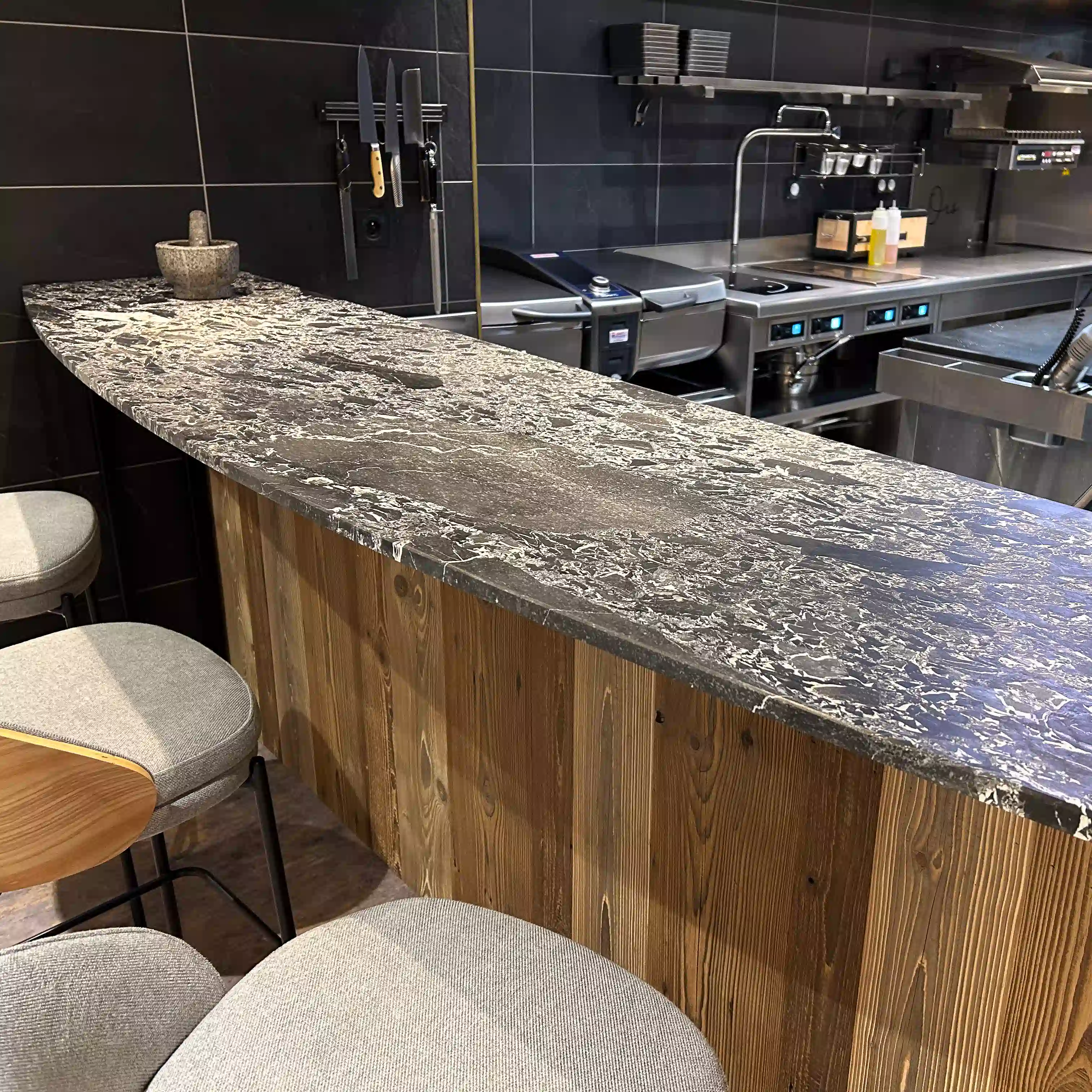 Comptoir ors petit antique